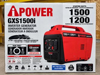 A-iPower GXS1500i Inverter Generator – BRAND NEW – $275 OBO