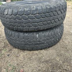 Pair Of Firestone Tires P225/75R16