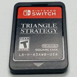 Triangle Strategy Nintendo Switch 2022 Cartridge Only TESTED