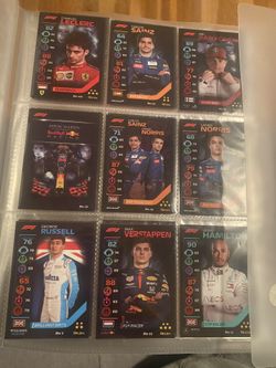 F1 Trading Card Lot