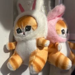 Kitty Bunny Plushies 