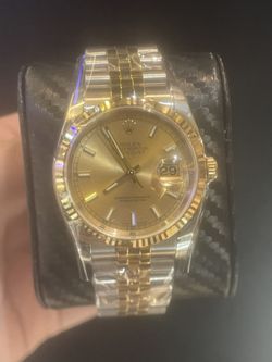 Rolex Datejust Two tone Mens 