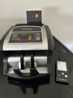 Money Counter & Flash Test Counterfeit Bill Detector
