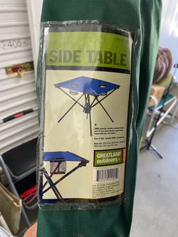 Greatland Outdoors Folding Camping Side Table ā $15 OBO