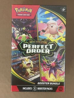 Pokemon Perfect Order Booster Bundle NEW SEALED
