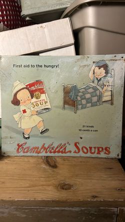 Vintage Campbell Soup Sign