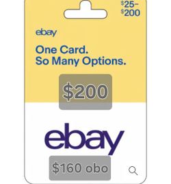 200$ ebay for 160 obo