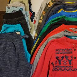 Boy Clothes In Great Condition (66 Pieces)