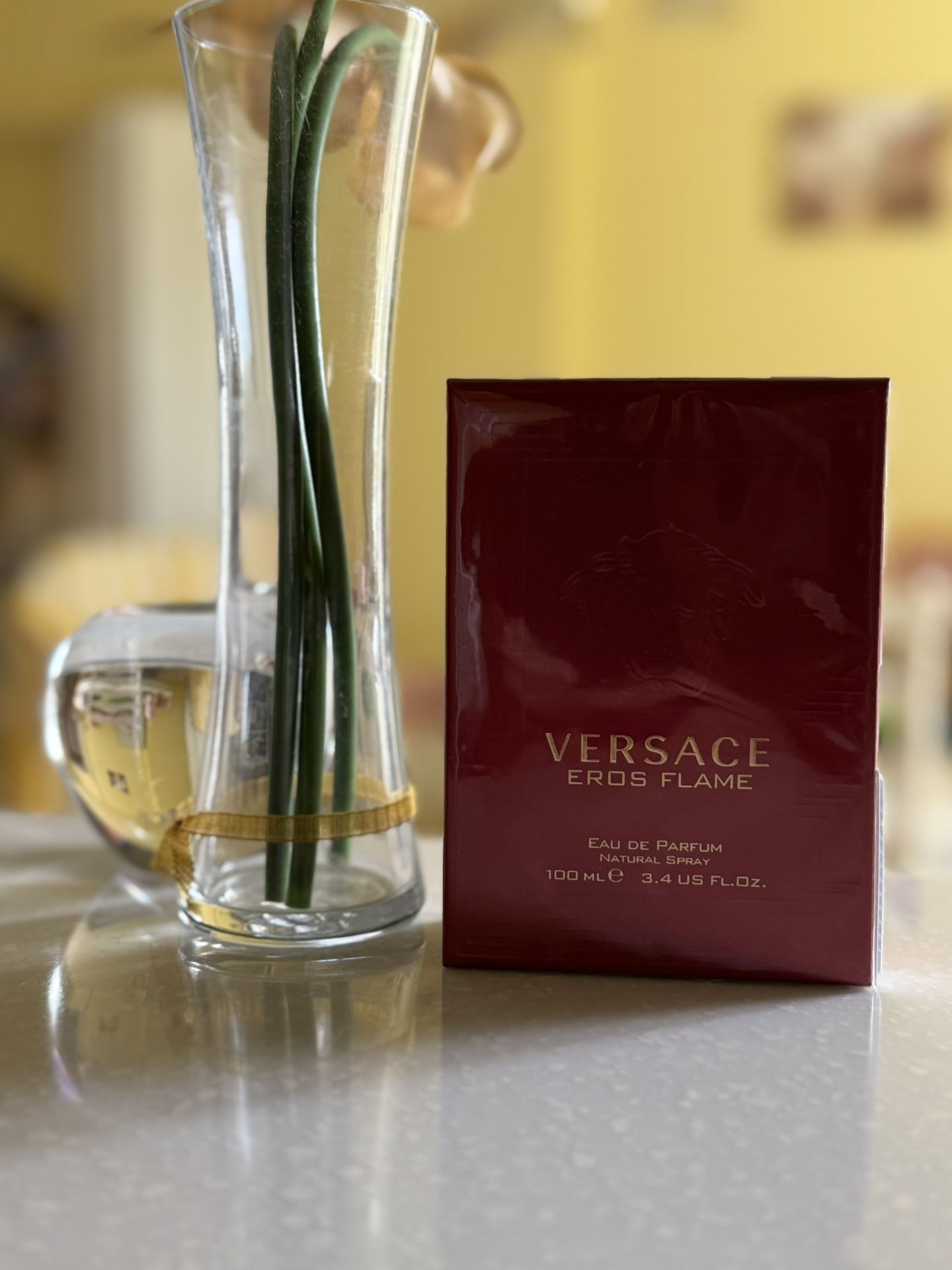 Versace Eros Flame Eau de Parfum 3.4oz.