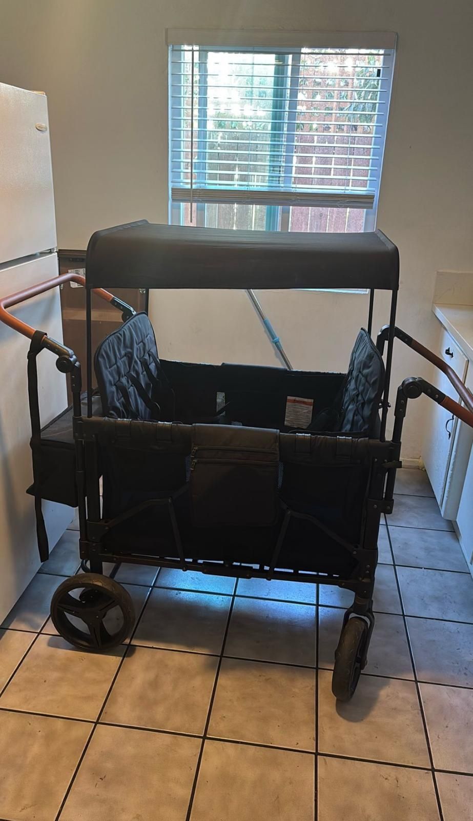 4 Seated Wagon Stroller Heavy Duty