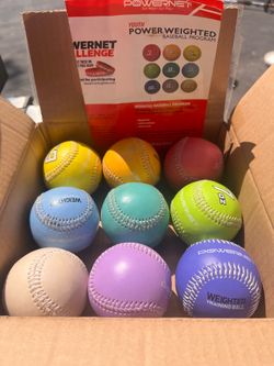 Powernet weighted baseballs