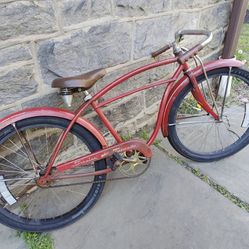 24” 1960’s Schwinn Tornado Deluxe Cruiser / Beach Bike 