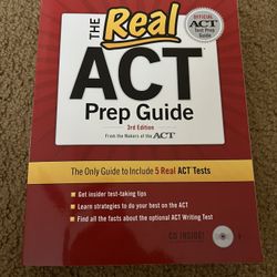 The Real ACT Prep Guide 3rd Edition
