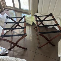 Folding Luggage Stands (2)