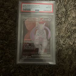 Pokemon Mewtwo Ex Psa 8