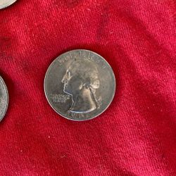 1966 no Mark silver quarter