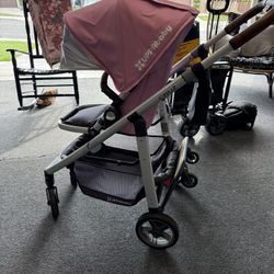 Uppa Baby Cruz Stroller Pink