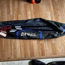 10 ft. Stainless Steel Dust Barrier Poles