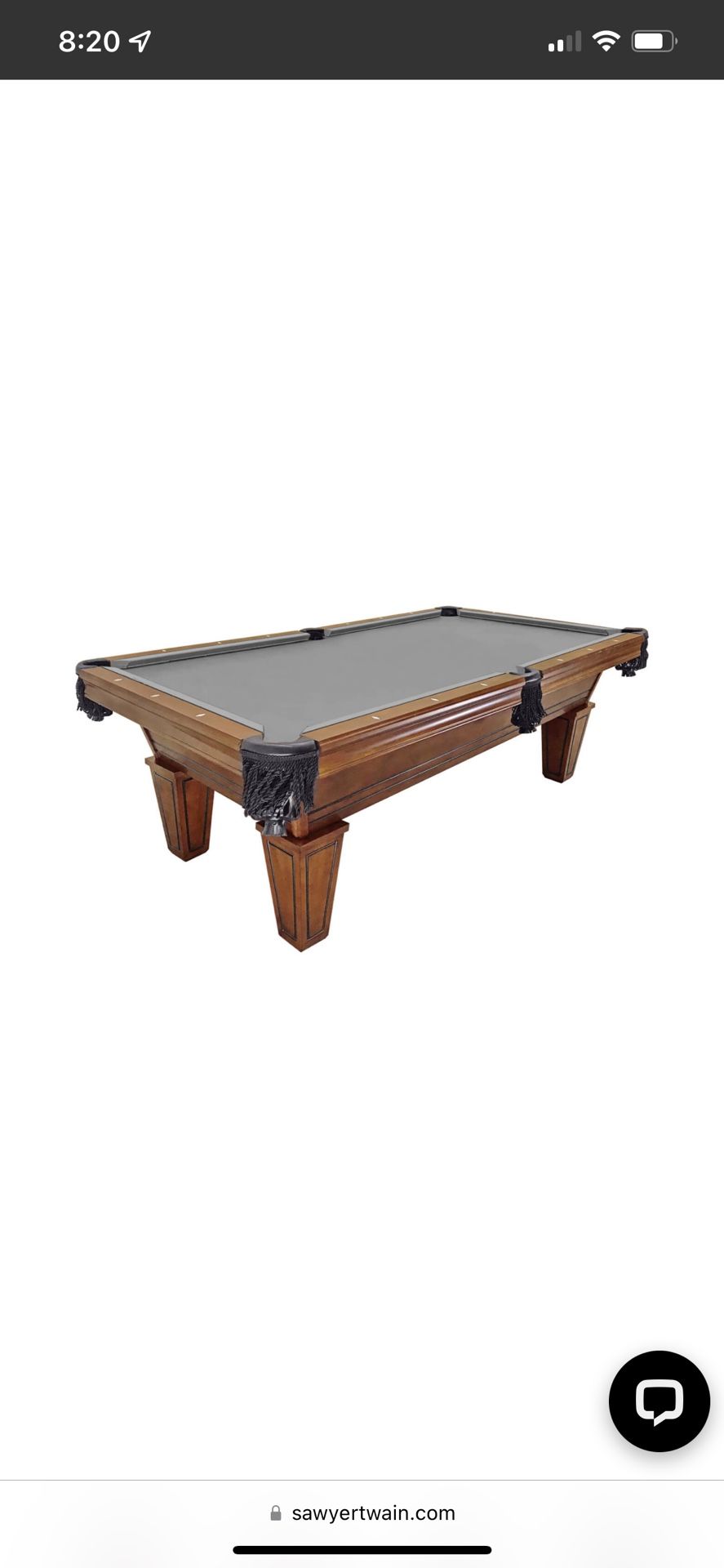 Berlinger Pool Table