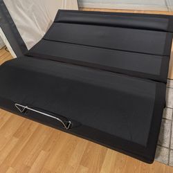 Adjustable King Bed Frame – Speakers, LED Under-Bed Lights, Remote Included 