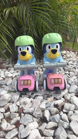 Bluey scooter set