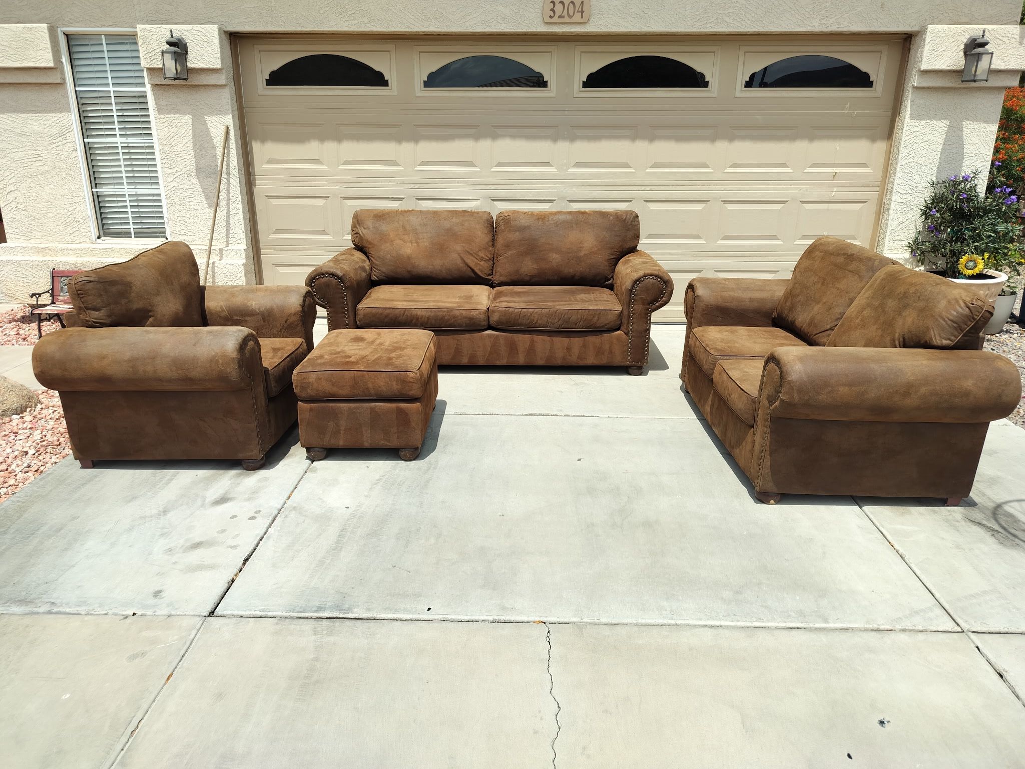 Four Piece Living Room Furniture Set