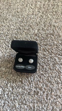 Sterling silver beautiful studs