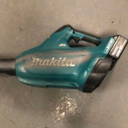 Makita blower double battery