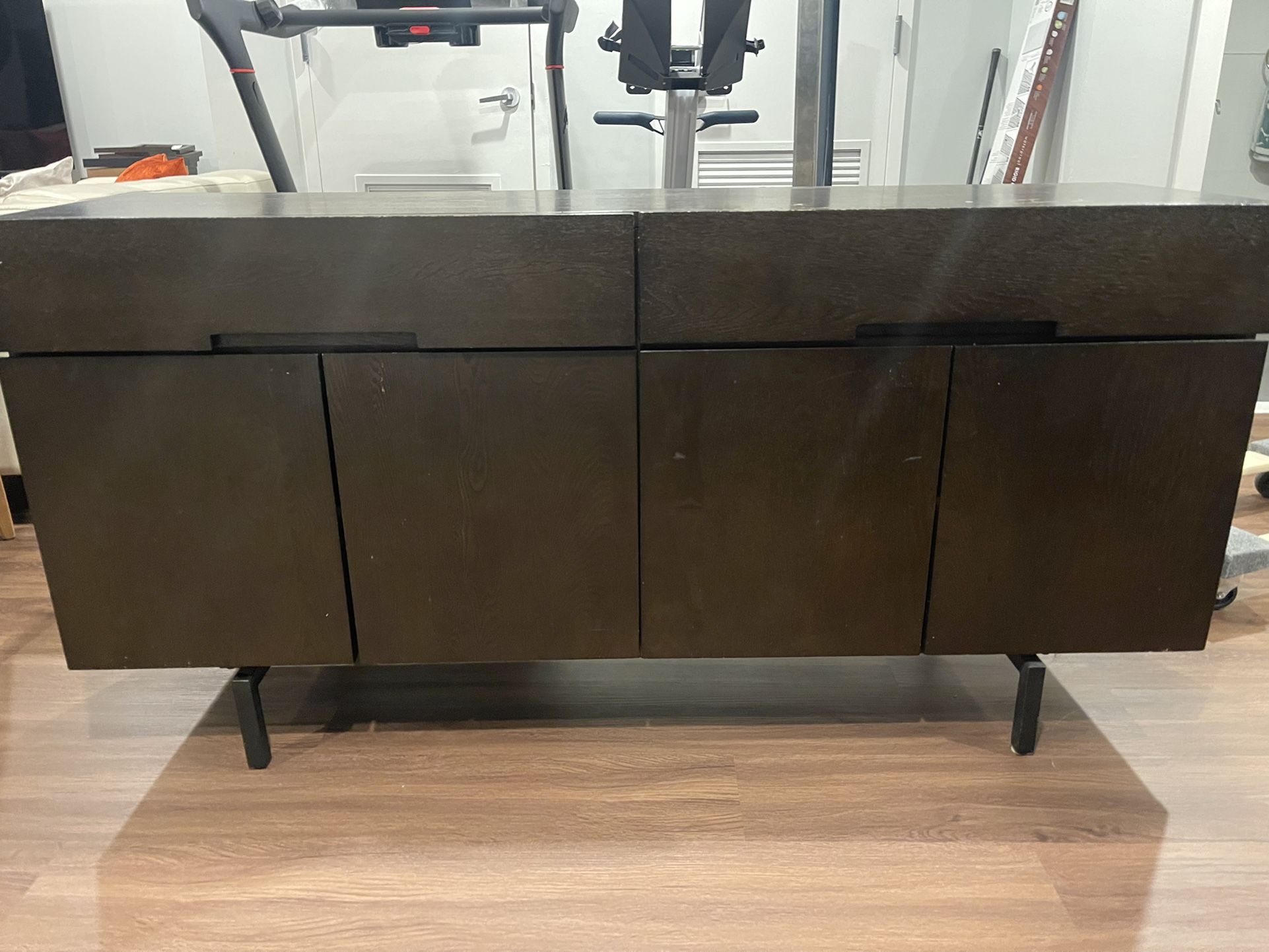 West Elm Floating Storage Console