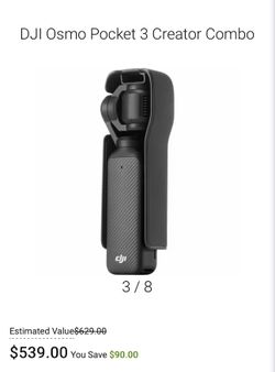 DJI Osmo 3 Creator Combo