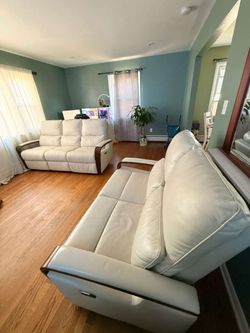 Couch - sectional reclining- set for sale