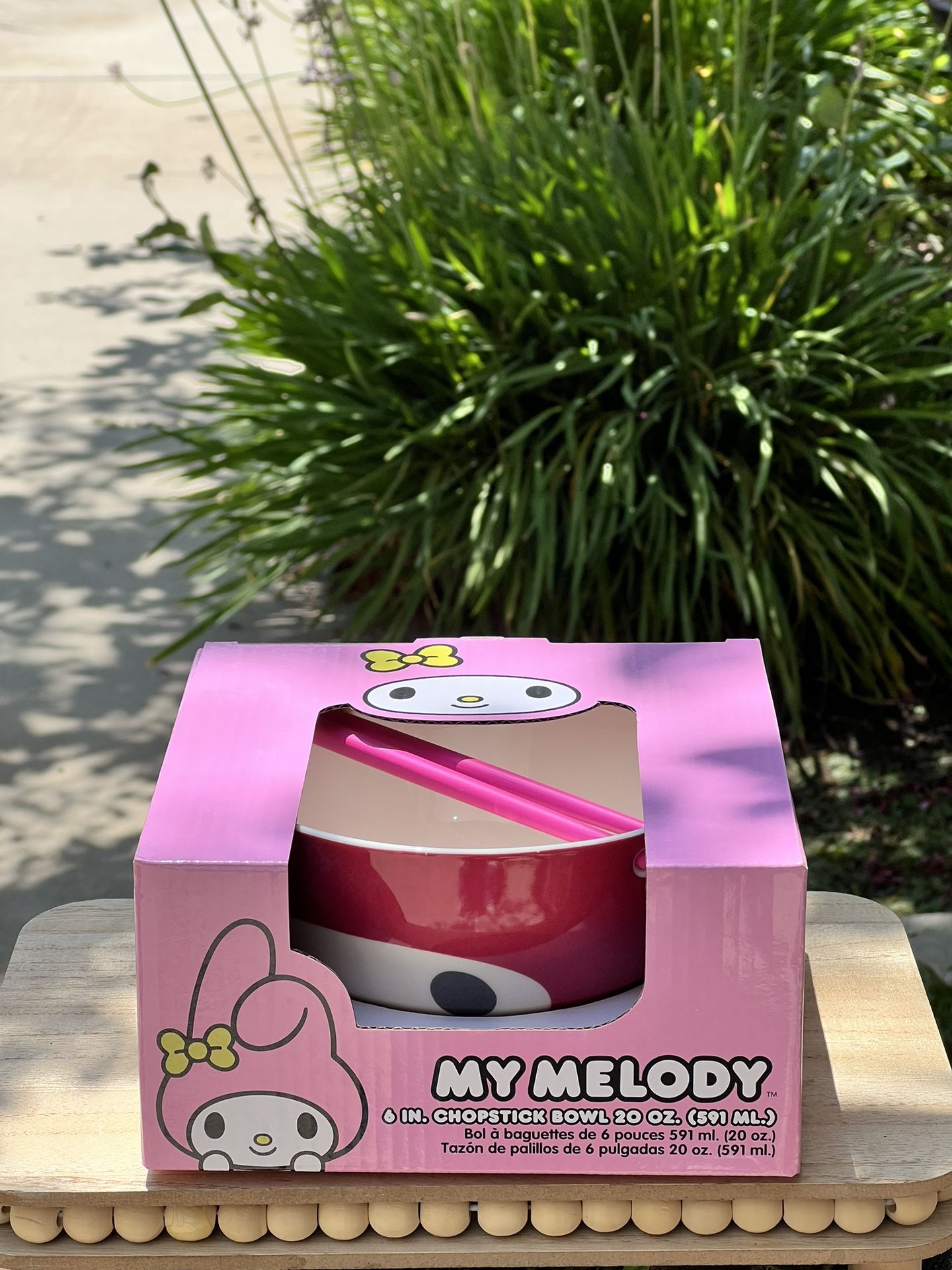 My Melody Chopstick Bowl
