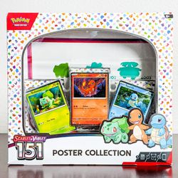Pokemon TCG: 151 Poster Collection Box