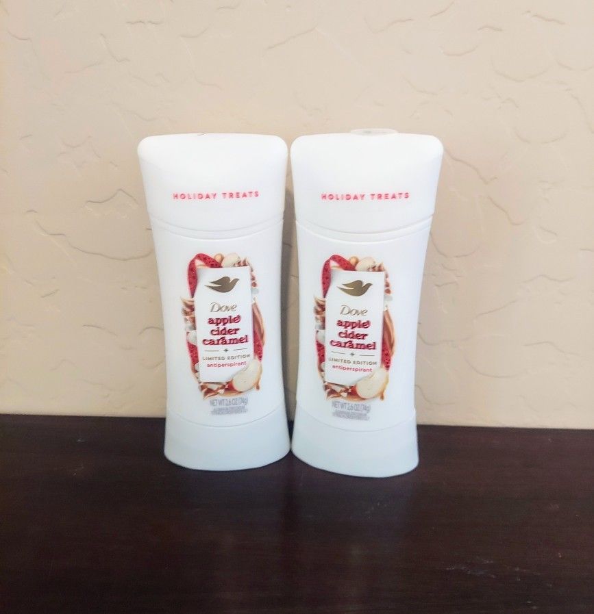 Dove Apple Cider Carmel Antiperspirant 2.6oz - $3.50 each- Cross Streets Ray and Higley