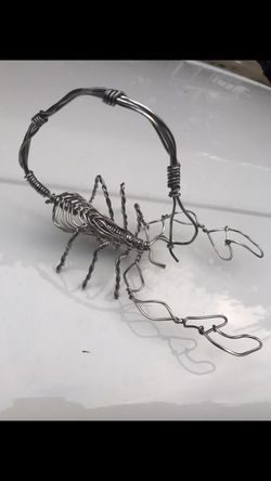 Handmade wire insects