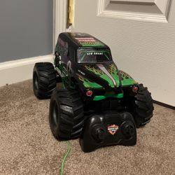 RC Monster Jam Truck For Parts