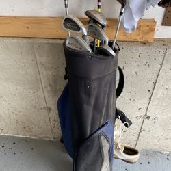 Ladies Golf Clubs and Shoes