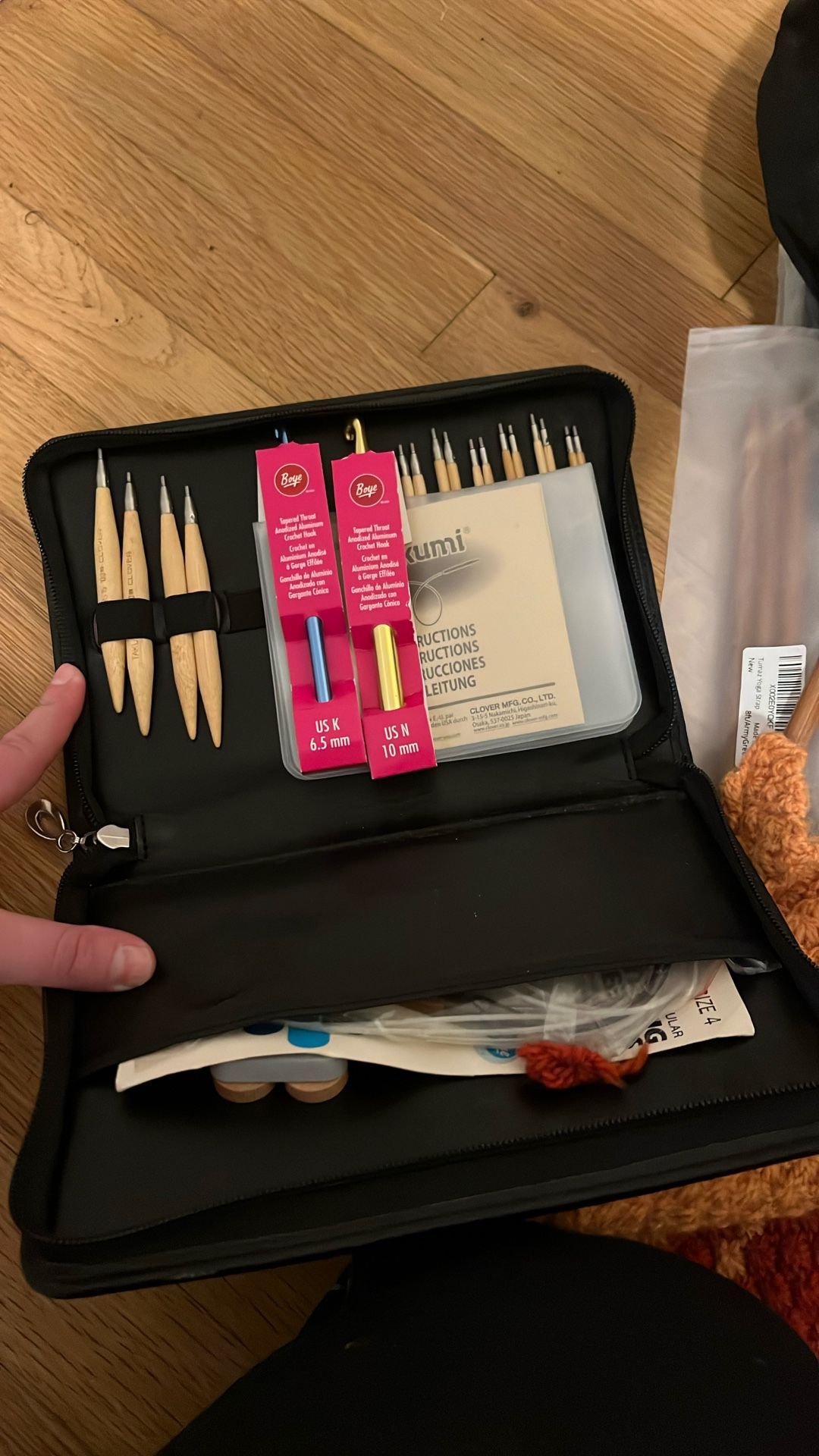 Knitting Needles And Yarn