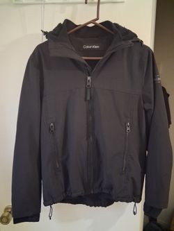 Calvin Klein black softshell hoodie