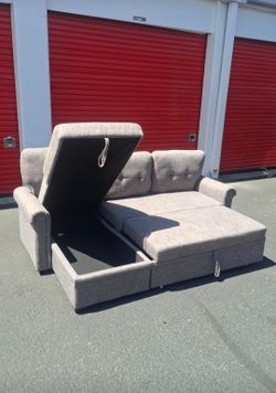 Sofa bed with storage - delivery available
