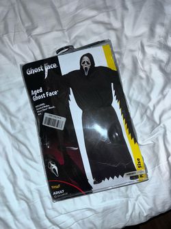 XX-L Adult Ghost Face Aged Costume - Scream VI