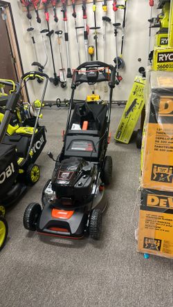 ECHO 21 in. 190 cc Briggs and Stratton Gas 3-in-1 Dual Blade RWD Self-Propelled Lawn Mower with Single Lever Deck Adjustment