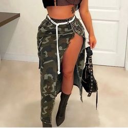 Army fatigue skirt