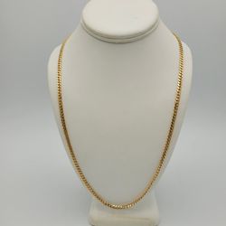 Awesome Solid 14kt Cuban Chain 24" 4mm