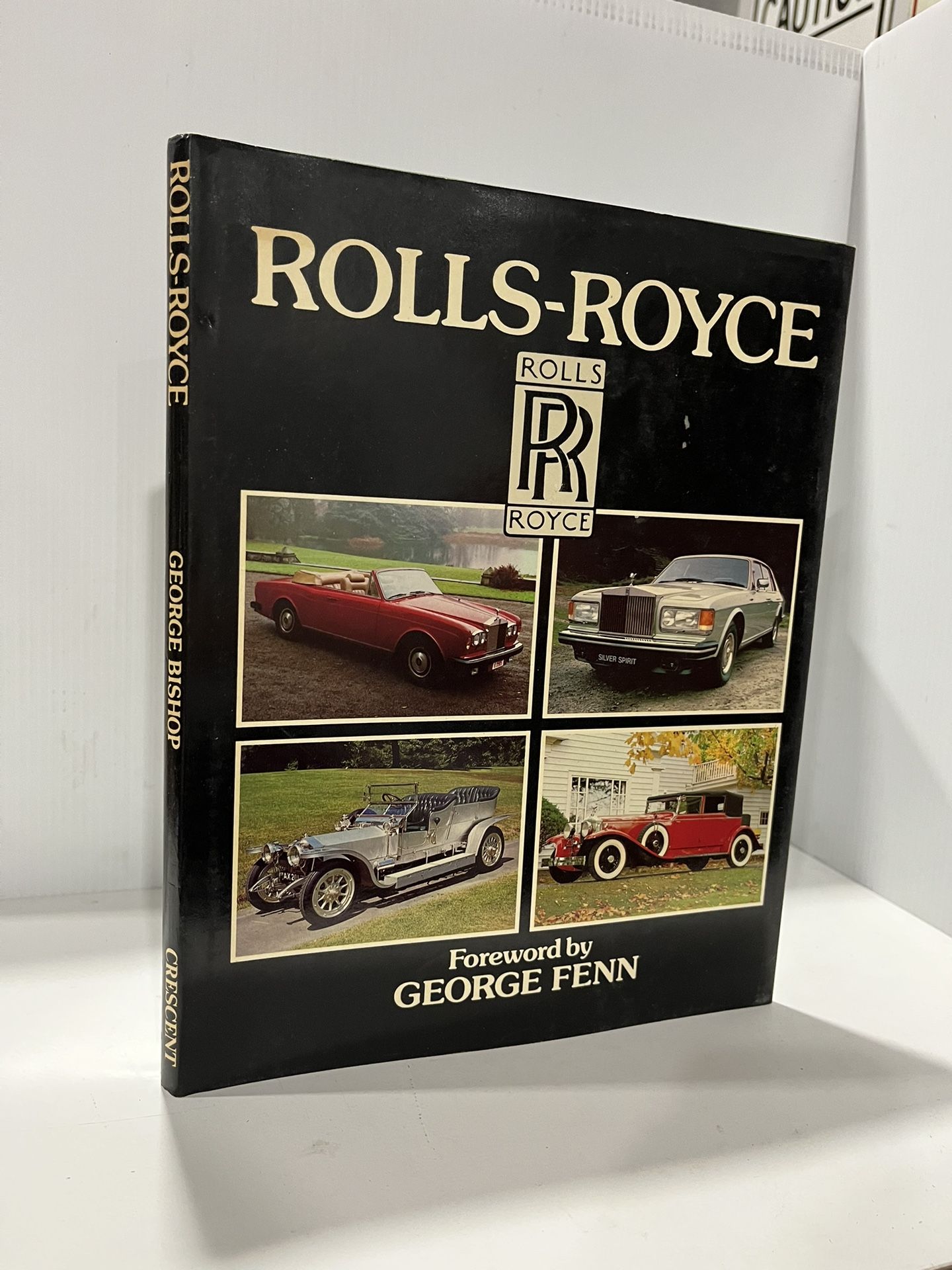 Rolls Royce Car book by George Fenn 1982 Colour Library Automobile Series HB