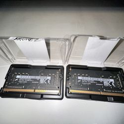 2018 Apple Mac Mini 16gb RAM Card. (2) 8gb Cards