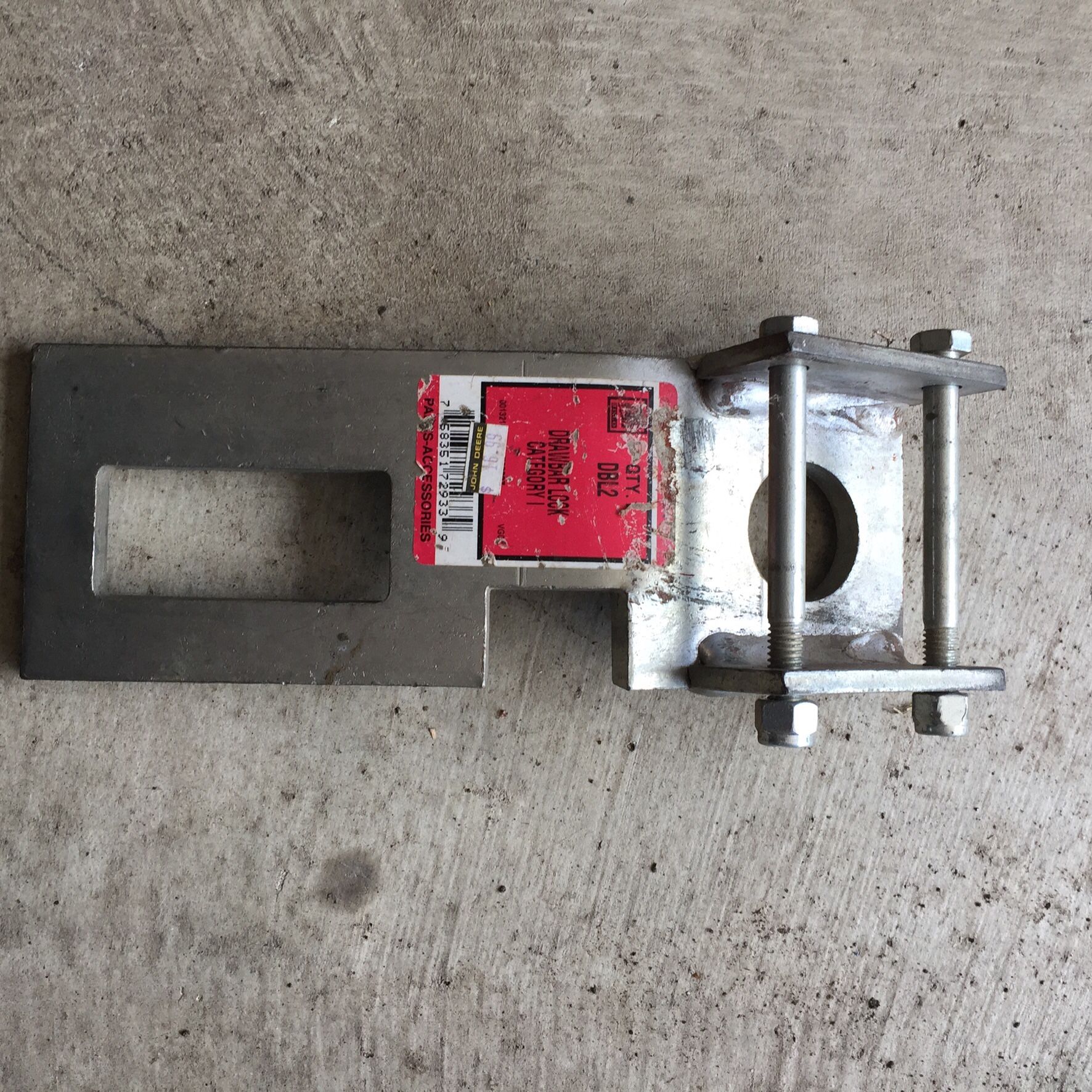 Tractor Draw Bar Lock