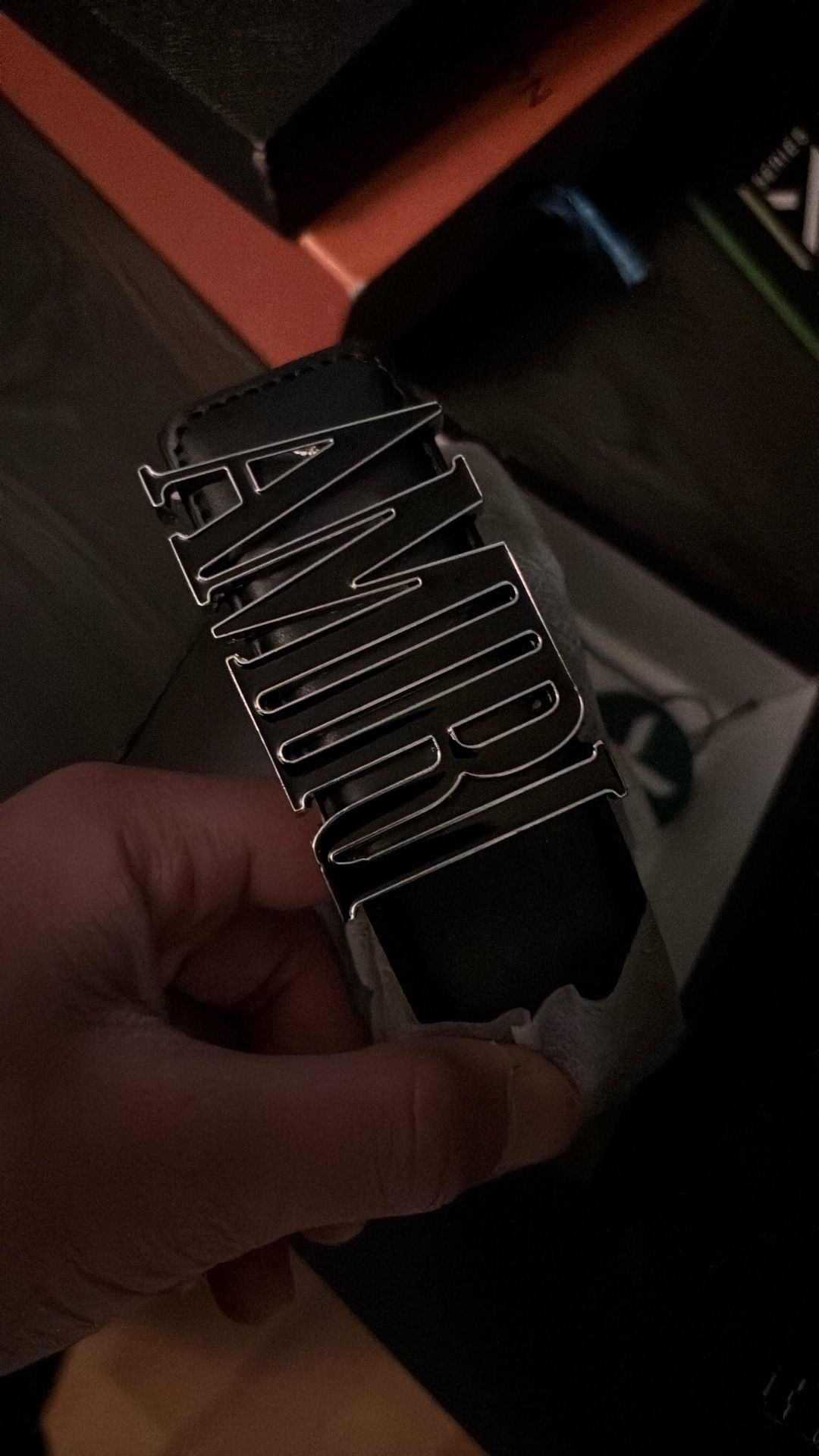 Brand New Amiri Belt Size 50/ 125 StockX Approved 