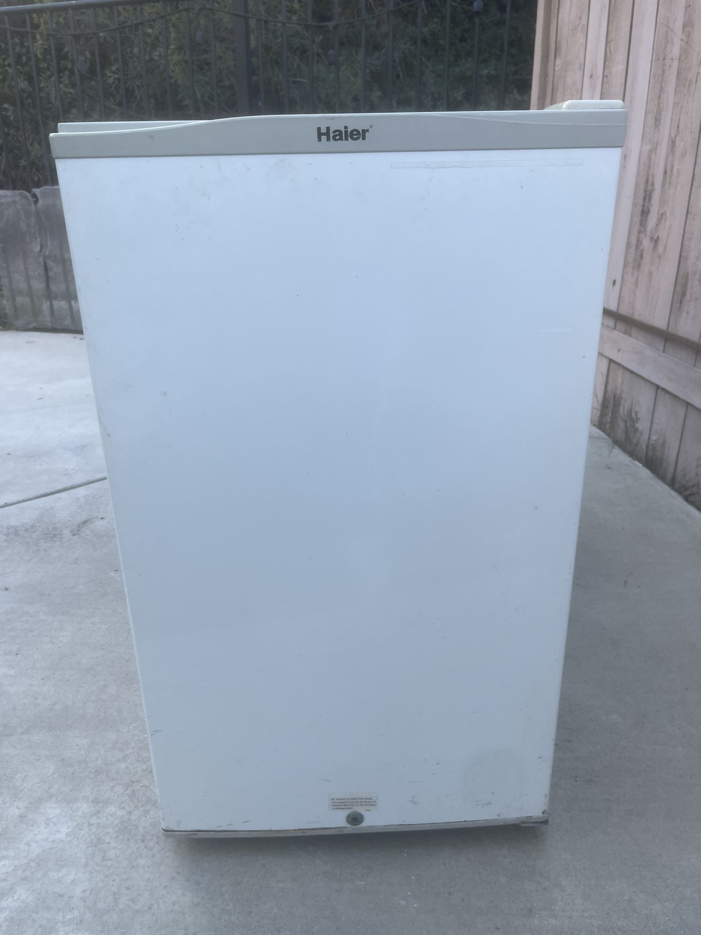 White Mini Fridge