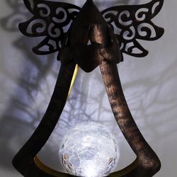 Angel Solar Lights Wind Chimes